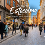 Calle de Gamla Stan en Estocolmo durante un paseo por el casco antiguo